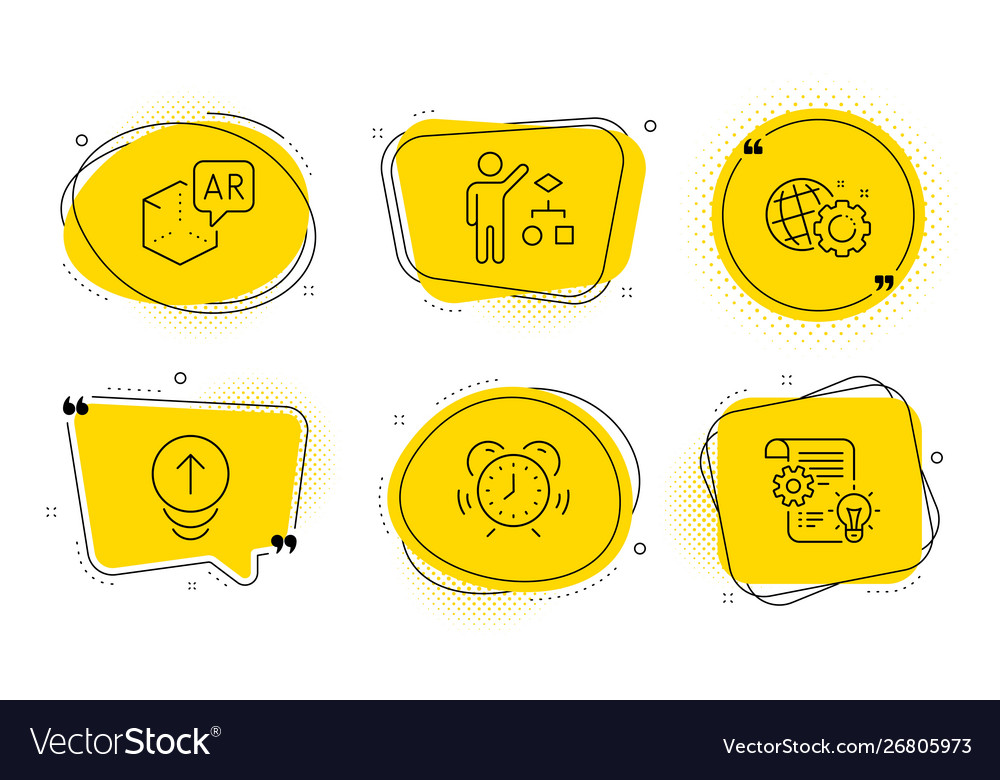 Algorithm time management and augmented reality vector image Algorithm time management and augmented reality