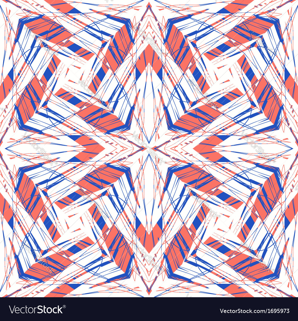 Geometric Retro Pattern