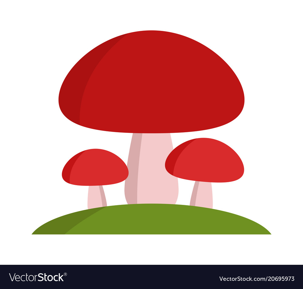 Mushroom icon Royalty Free Vector Image - VectorStock