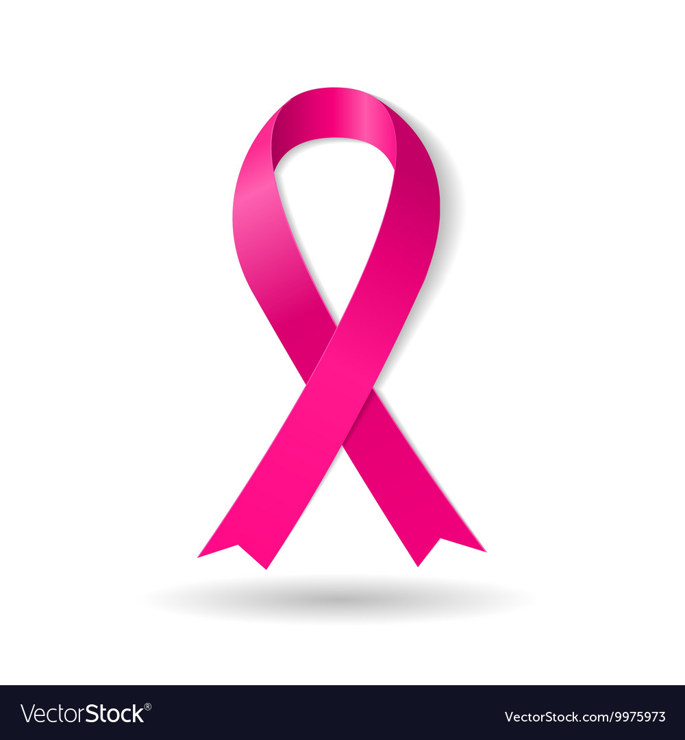 Pink Ribbon Cancer Awareness Symbol