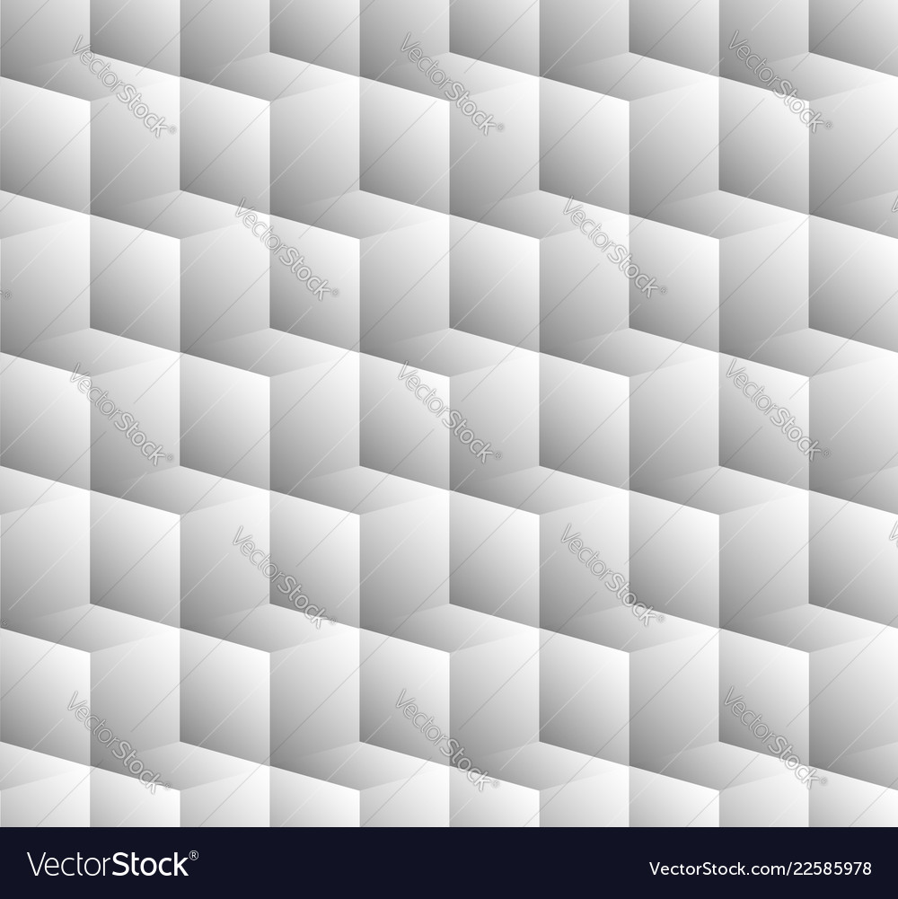3d cubes spatial seamlessly repeatable monochrome vector image 3d cubes spatial seamlessly repeatable monochrome