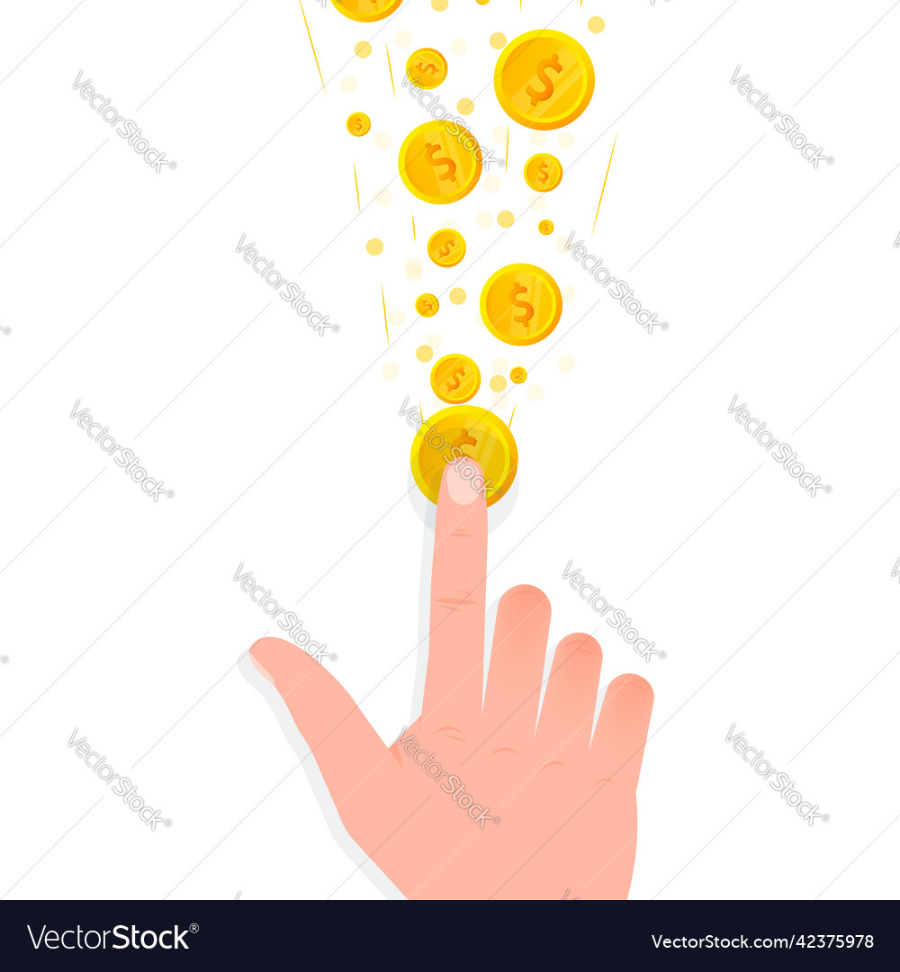 Donation money great design for any purposes vector image Donation money great design for any purposes