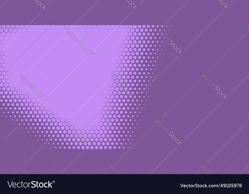 Geometric abstract hexagon two color background