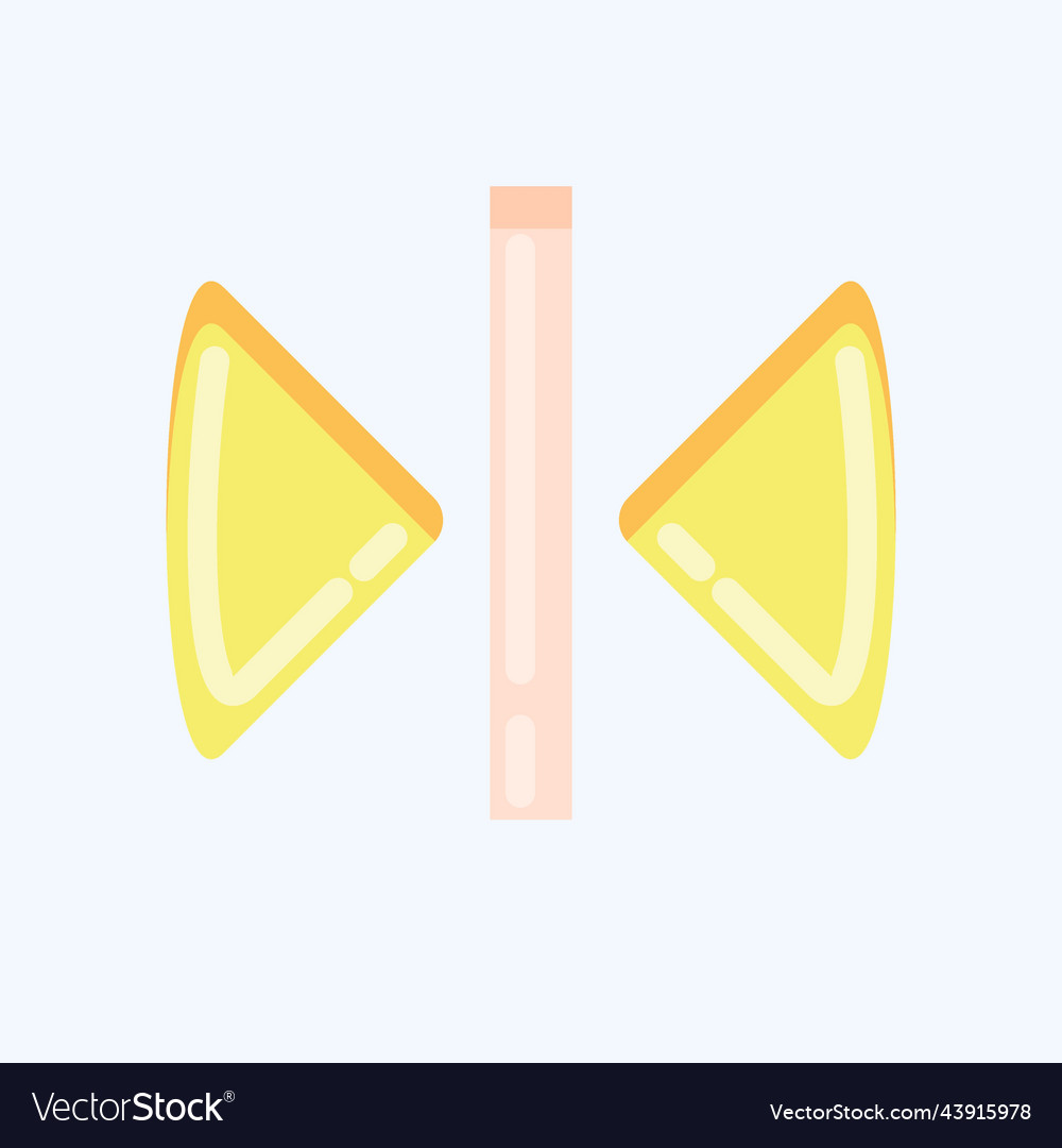 Icon reflect related to graphic design tools Vector Image Icon reflect related to graphic design tools