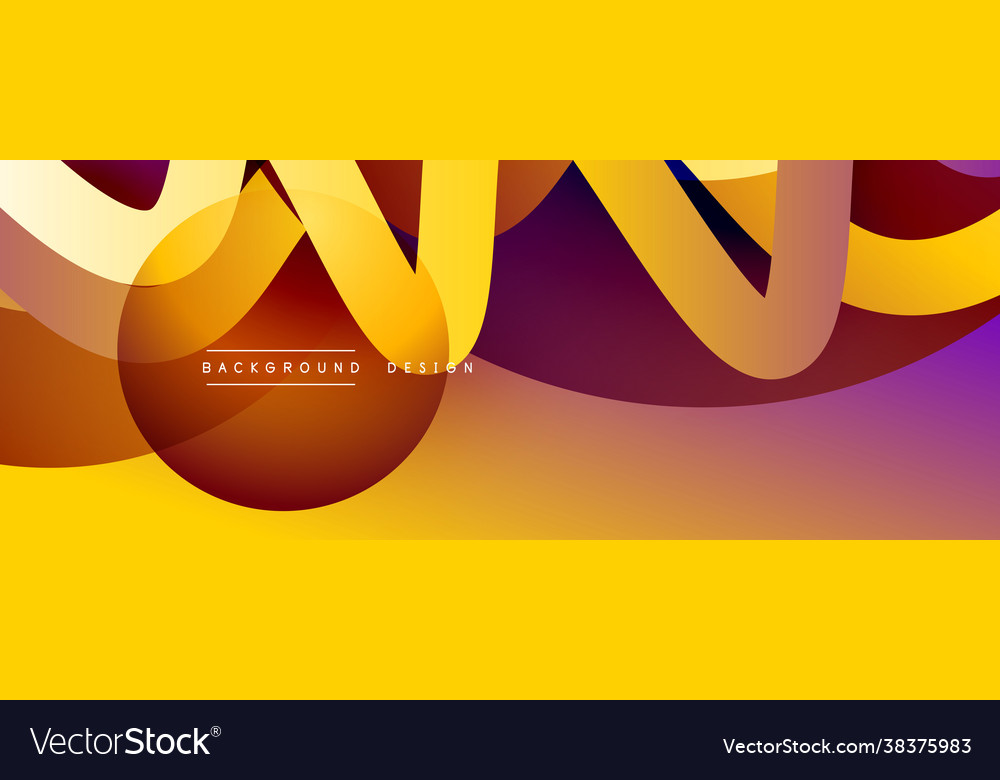Abstract overlapping lines and circles geometric Vector Image Abstract overlapping lines and circles geometric
