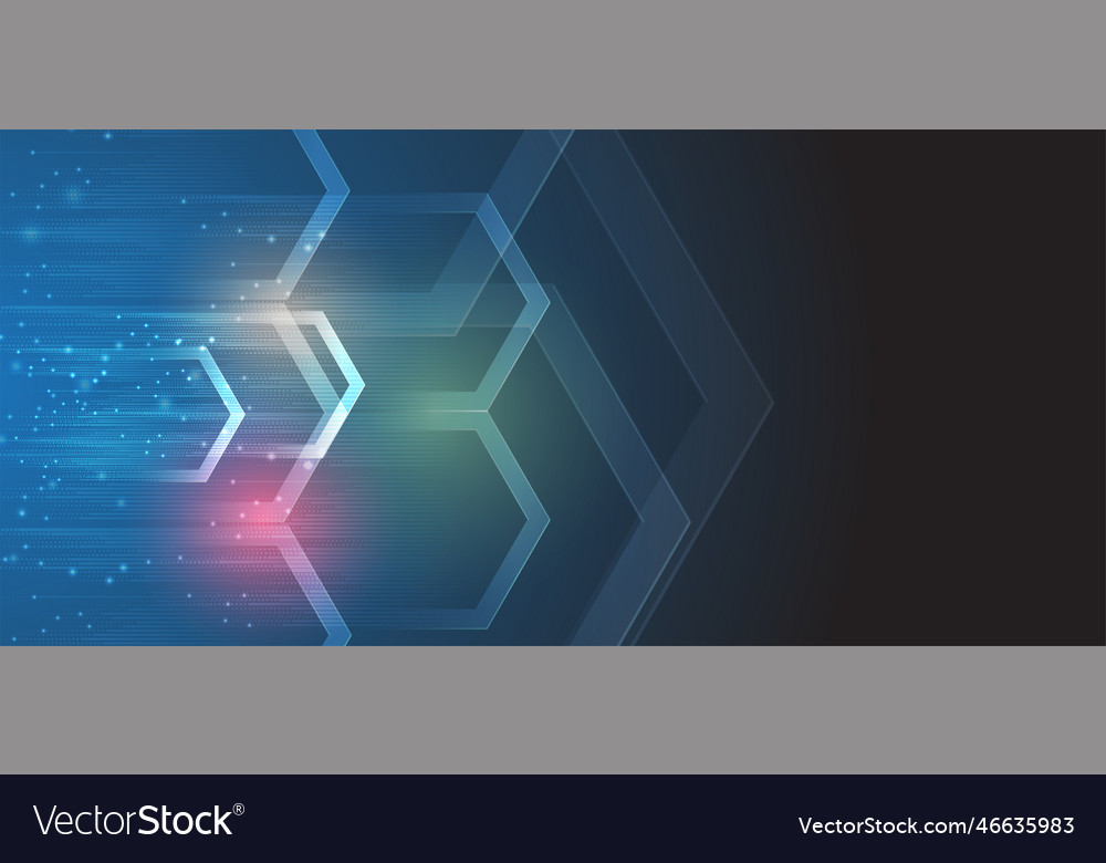 Artificial intelligence technology web background