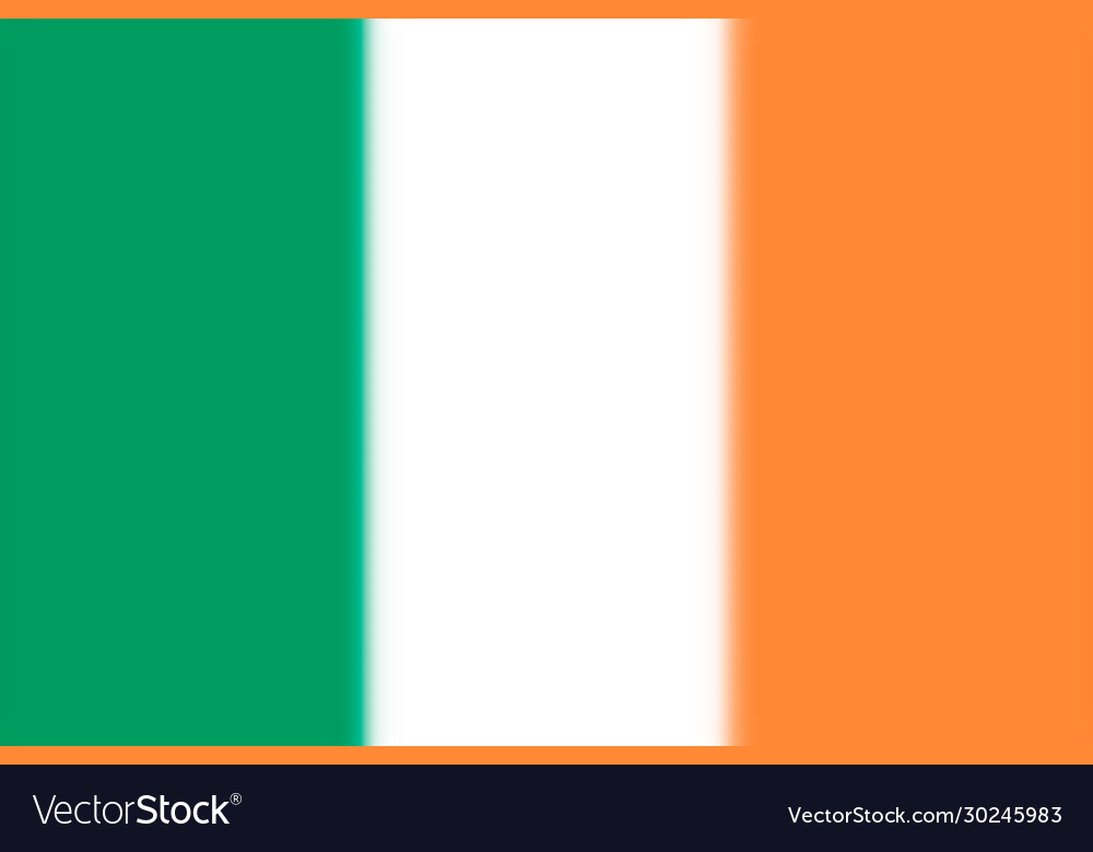 Blurred background with flag