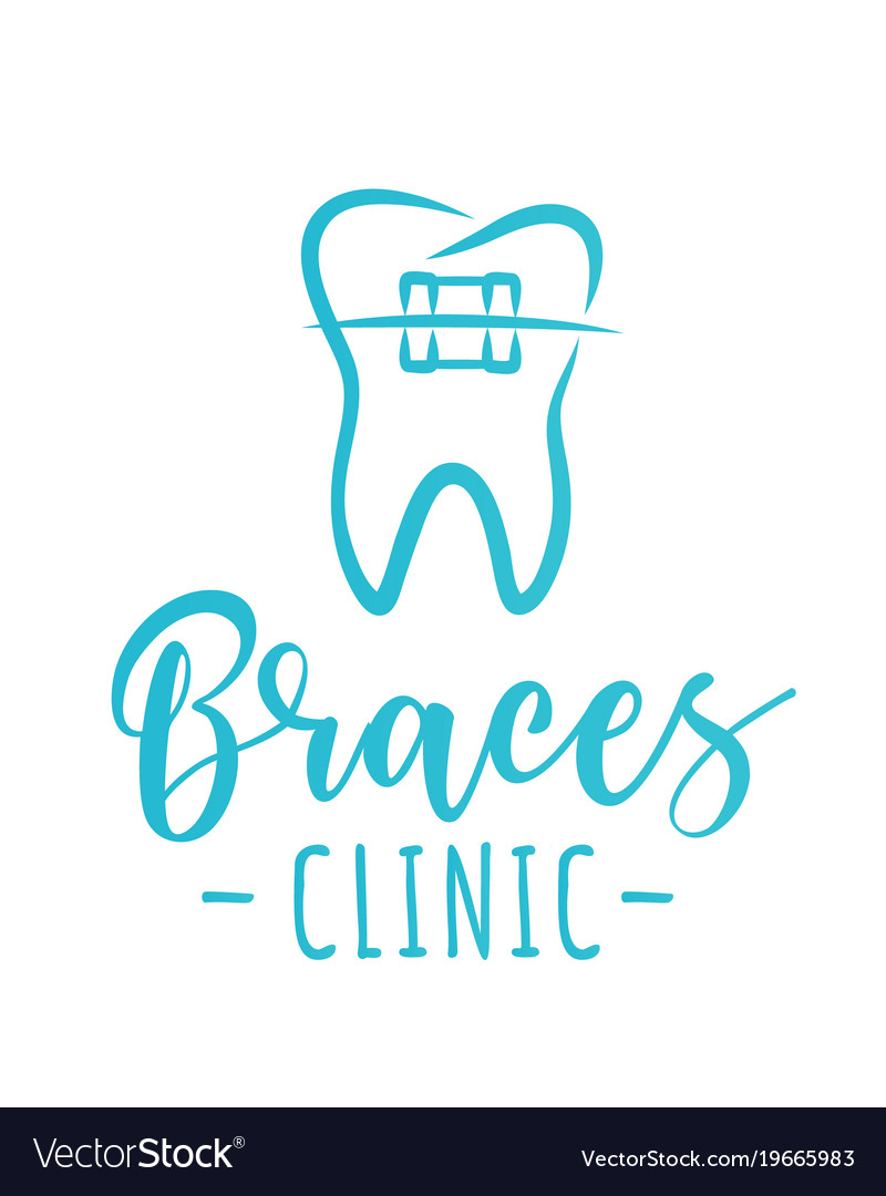 Dental Braces Clinic Symbol
