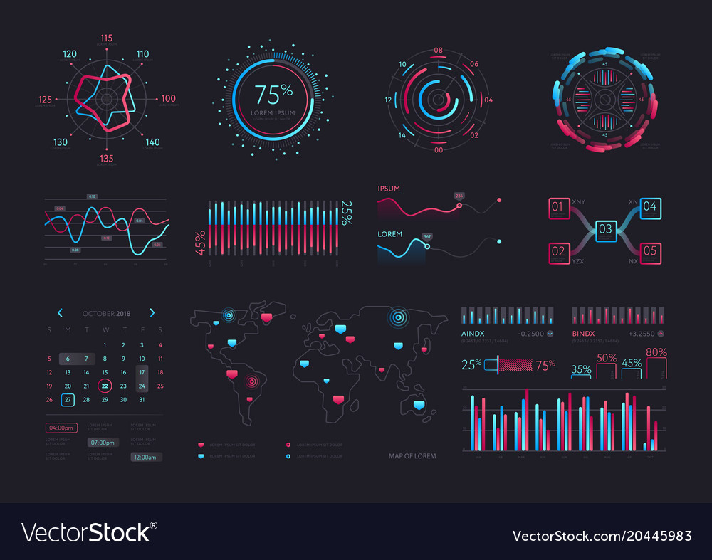 Intelligent technology hud interface