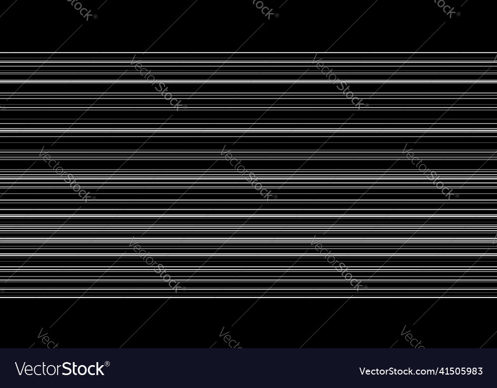 Random horizontale Linien Streifen Muster vector image Random horizontale Linien Streifen Muster