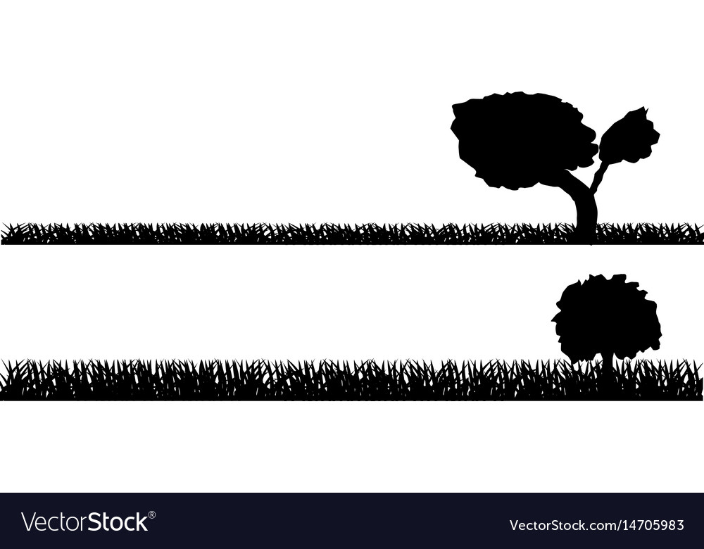 Seamless grass field pattern isolated