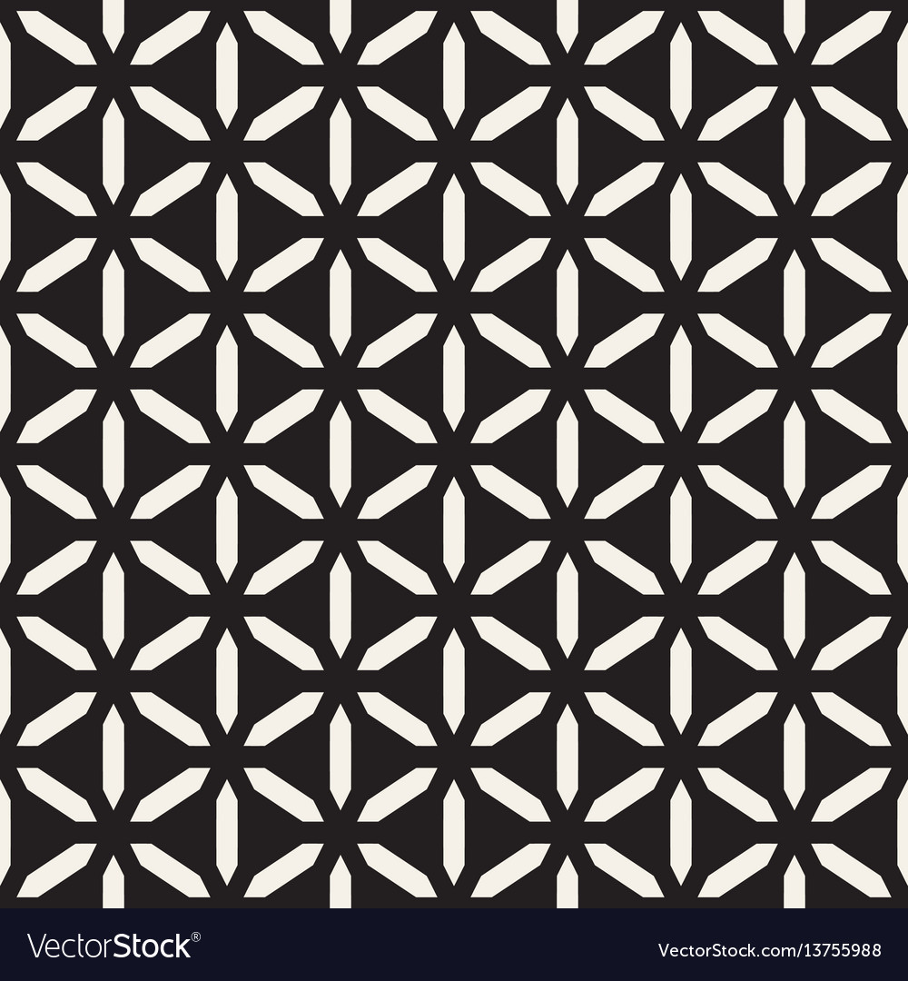 Cubic grid tiling endless stylish texture vector image Cubic grid tiling endless stylish texture