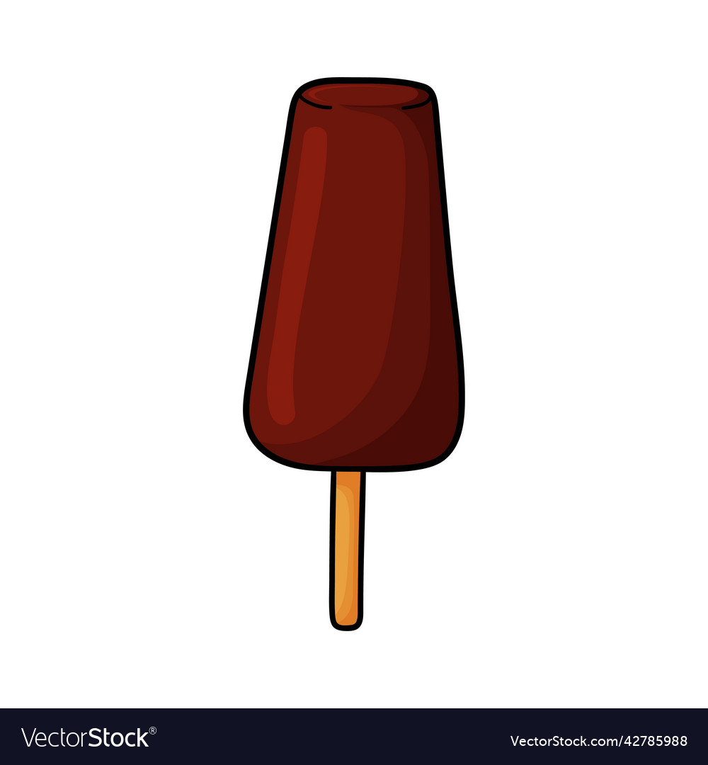 Doodle ice-cream design sketch element for menu Vector Image Doodle ice-cream design sketch element for menu