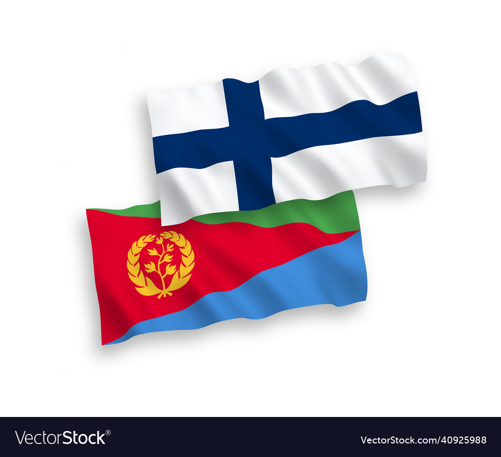 Finland & Eritrea Flags