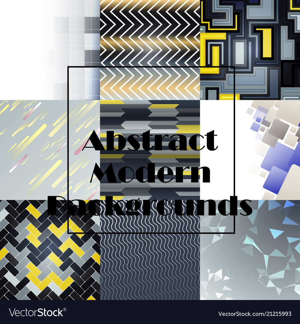 Abstract Geometric Color Seamless Pattern