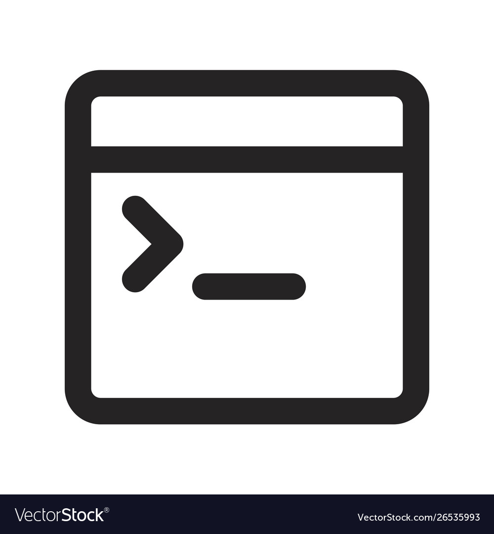 Coding icon vector image Coding icon