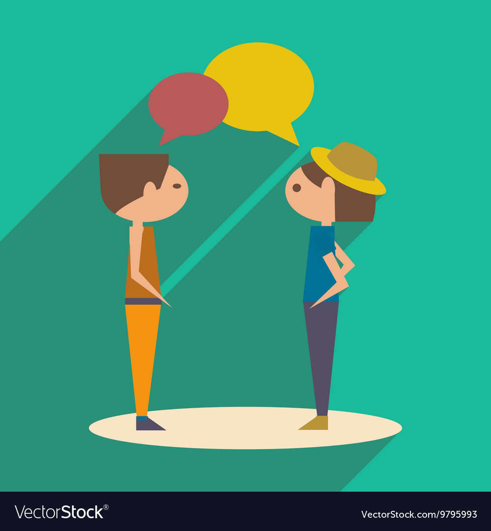 Flat with shadow icon and mobile application