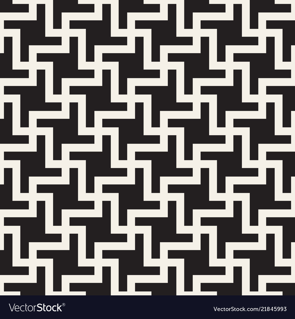 Geometric Line Tiling Pattern