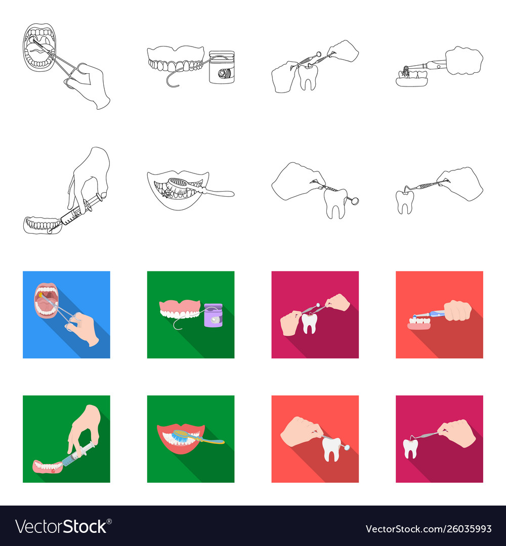 Isolated object tooth and happy icon