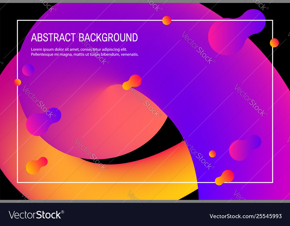 Modern gradient backdrop 3d card design
