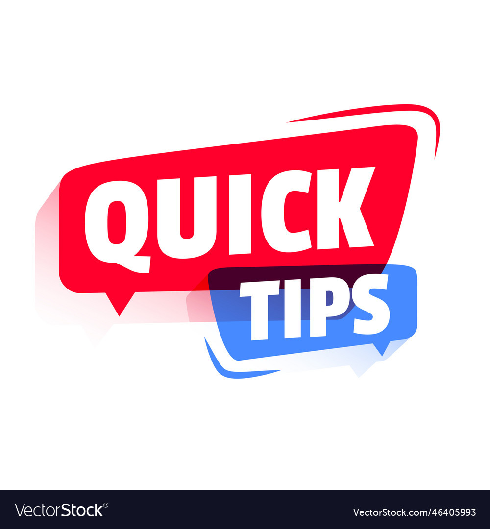 Quick helpful tips and tricks background design