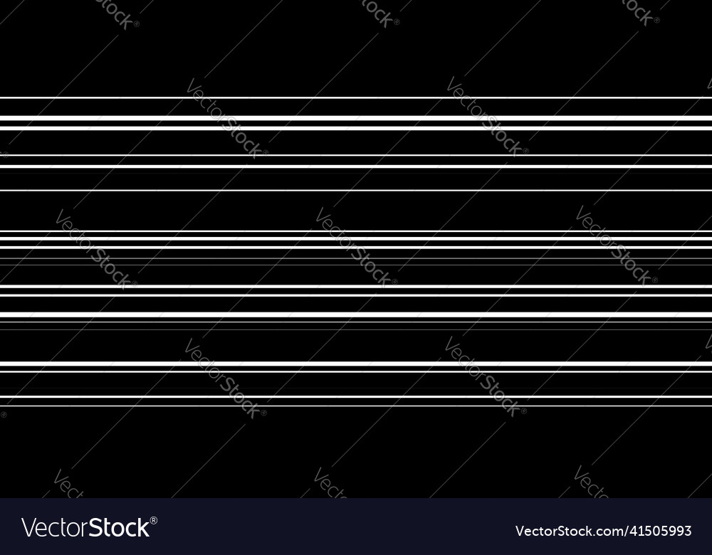 Random horizontal lines stripes pattern vector image Random horizontal lines stripes pattern