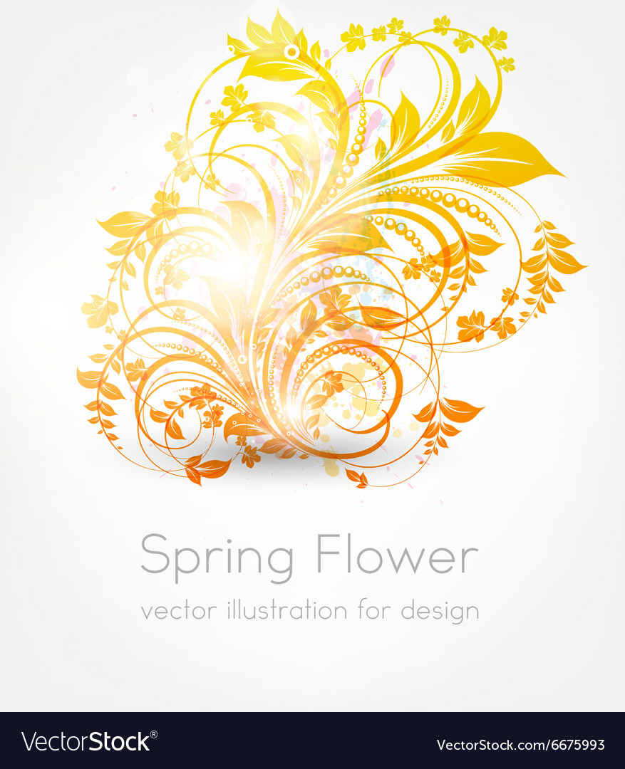 Spring flower background