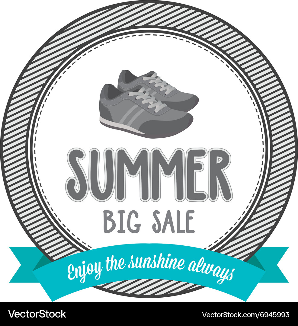 Summer label Royalty Free Vector Image - VectorStock