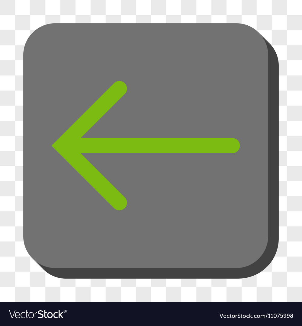 Arrow left rounded square button