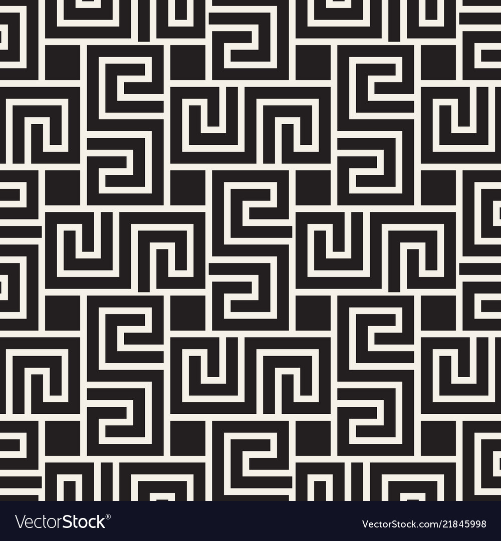 Geometric Abstract Line Pattern