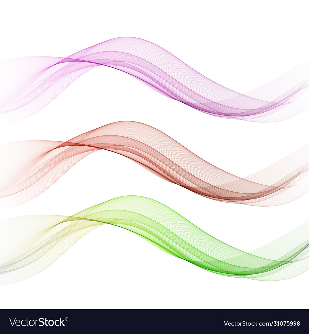 Horizontal abstraction waves movement wave vector image Horizontal abstraction waves movement wave