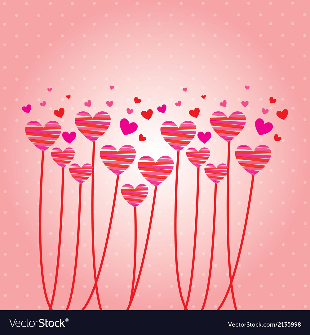 Love design over pink background