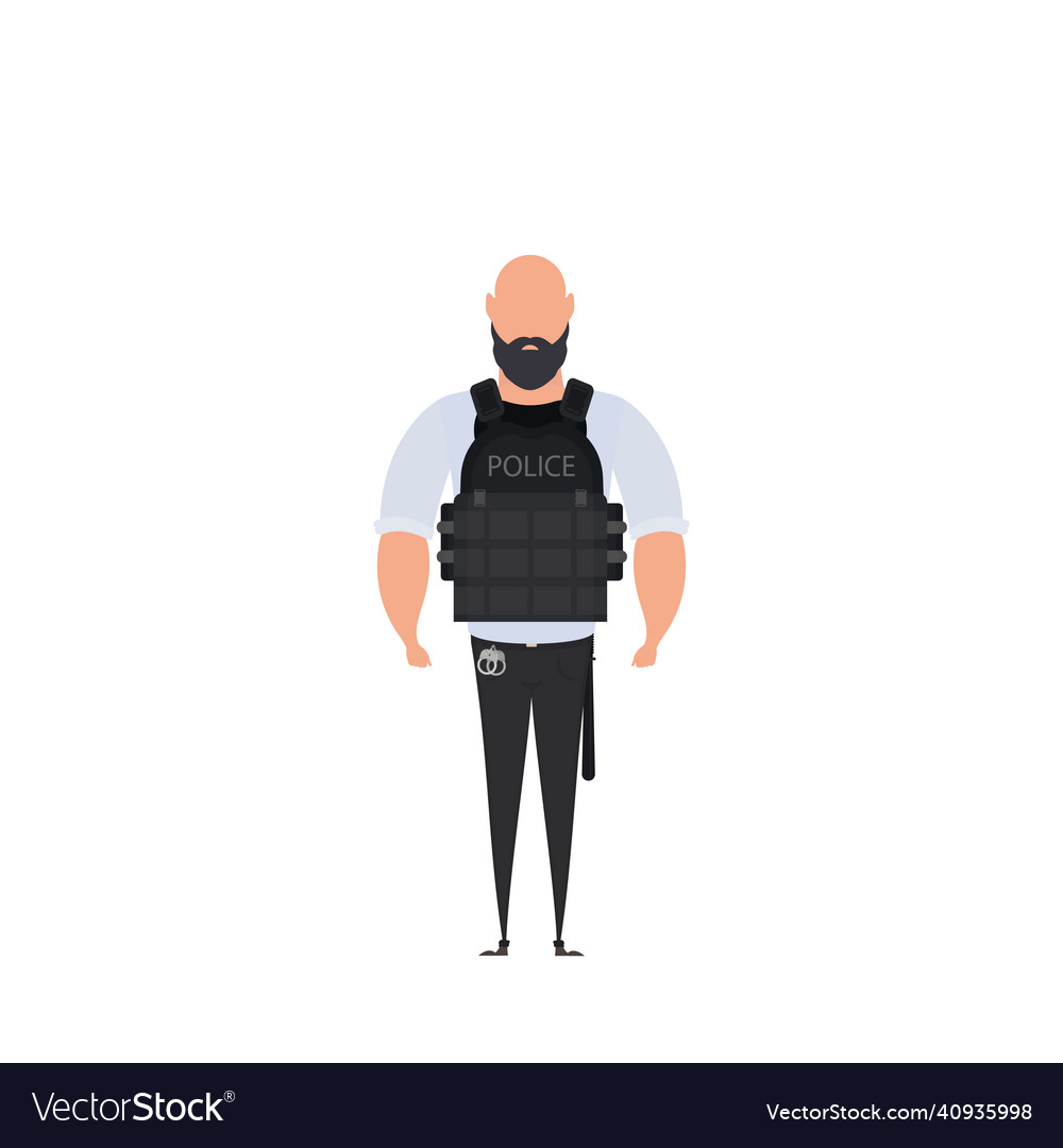 Man with pilot uniform in flat color design Vector Image Man with pilot uniform in flat color design