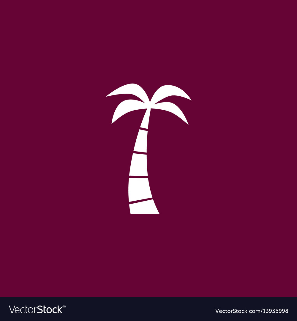 Palm icon simple Royalty Free Vector Image - VectorStock Palm icon simple vector image on VectorStock