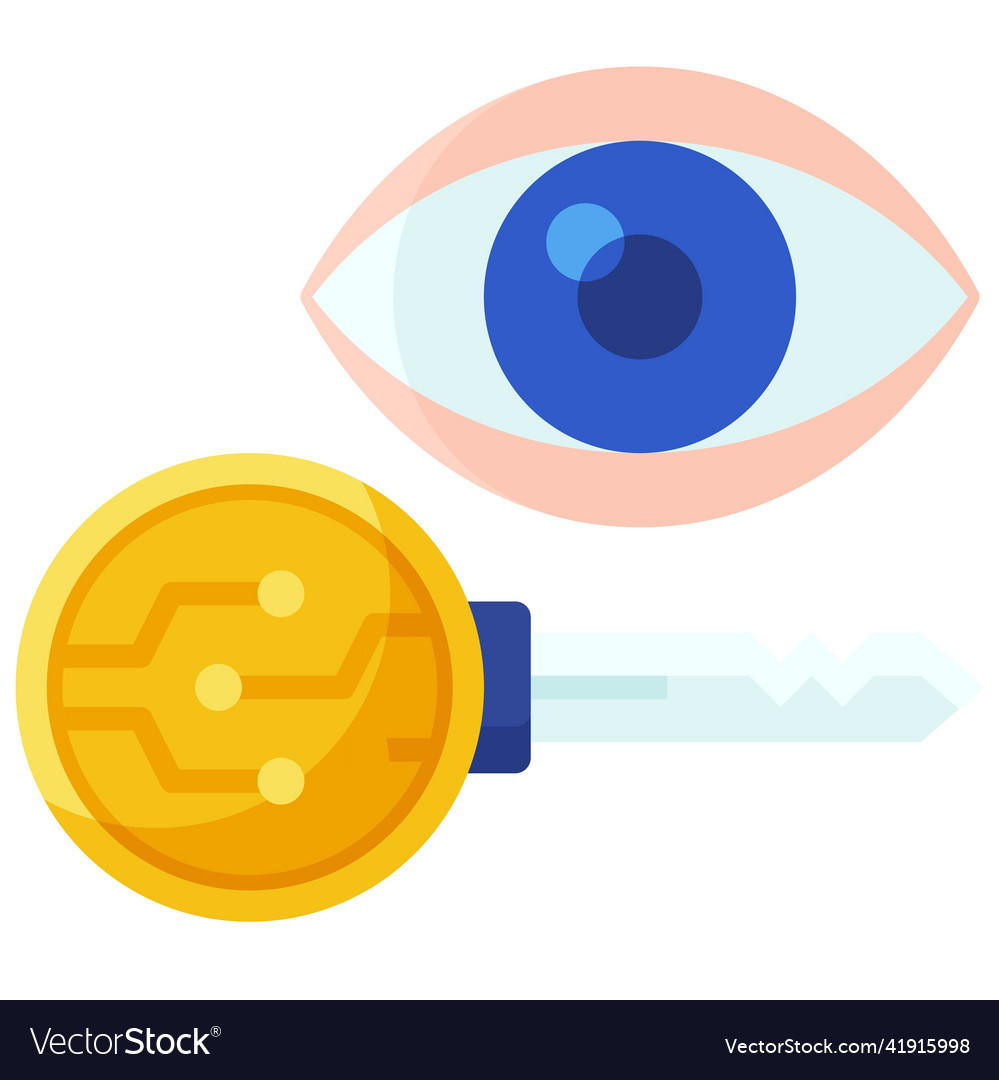 Public key icon blockchain related