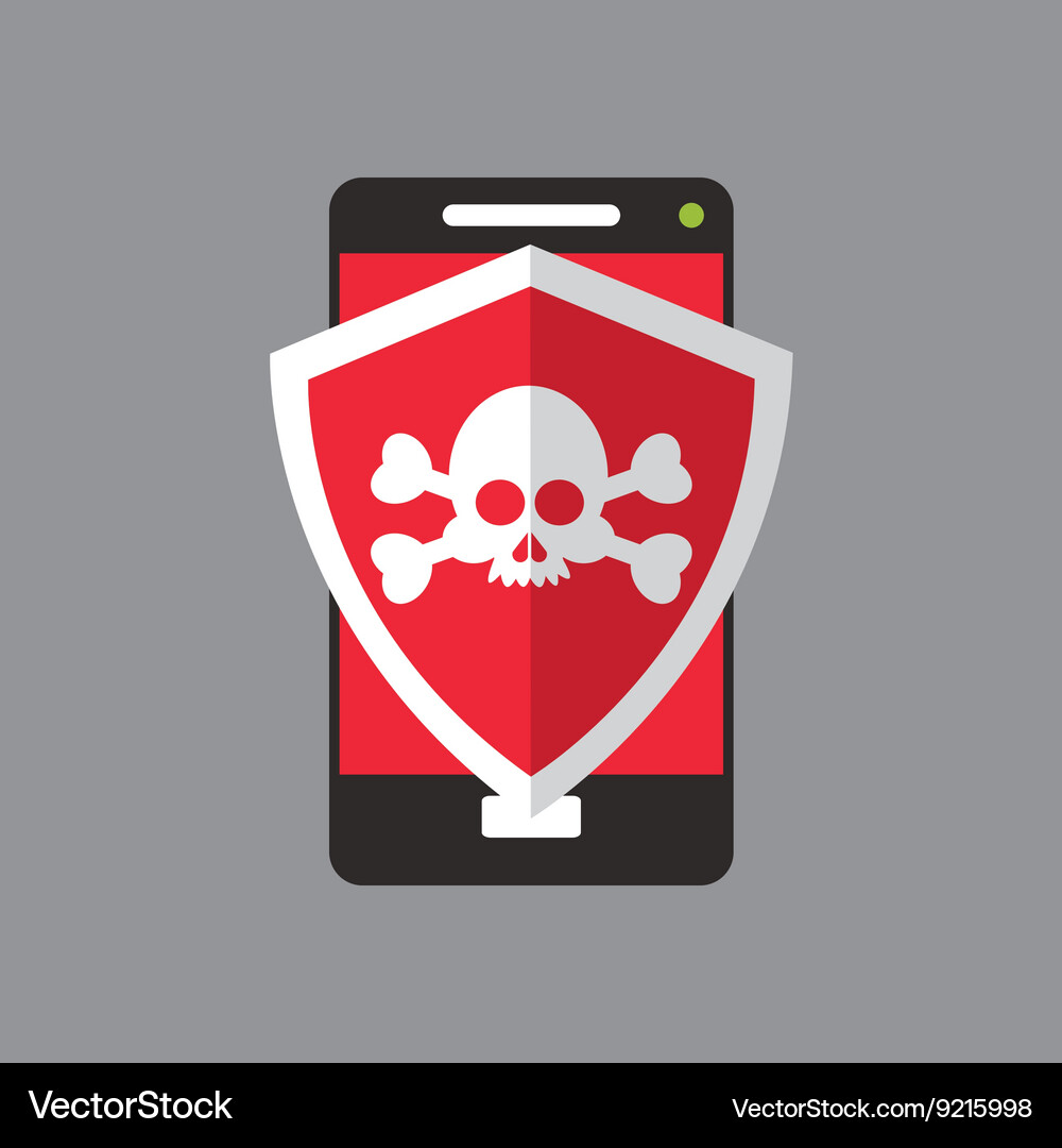 Security system design technology icon isolated Vector Image