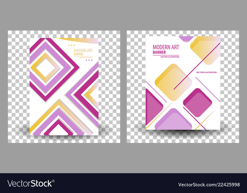 Set of website header or banner