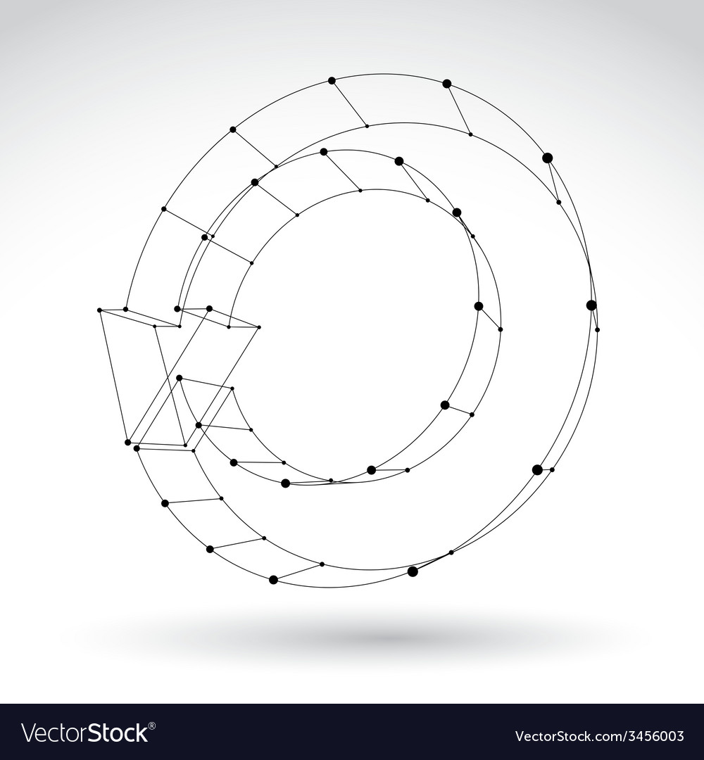 3D Mesh Network Icon