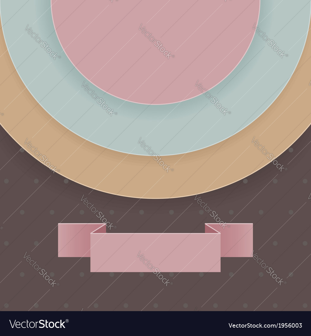 Abstract background in retro style