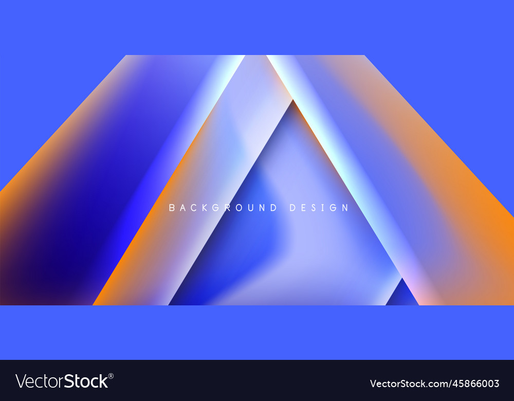Abstract background with overlapping triangles Vector Image Abstract background with overlapping triangles