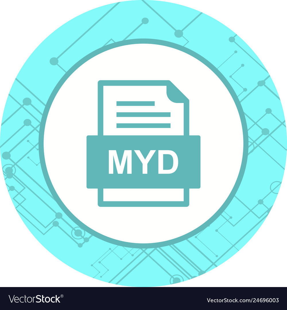 Myd file document icon