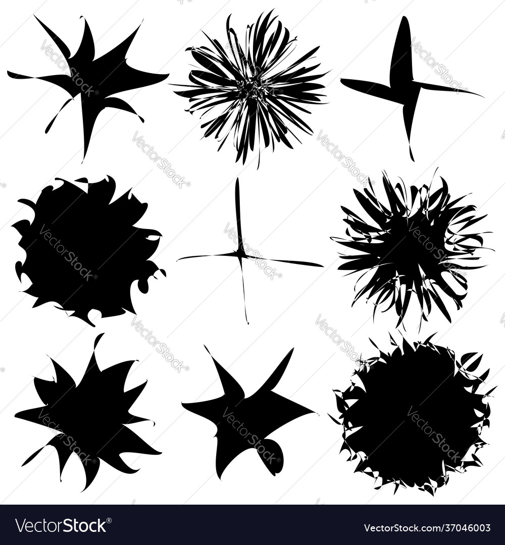 Random amorph amorphous shape element vector image Random amorph amorphous shape element