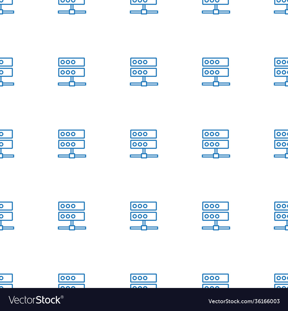 Server icon pattern seamless white background