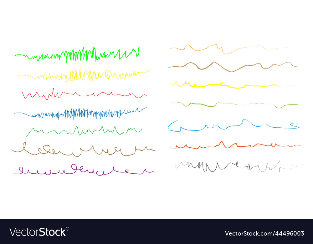 Set of markers including Vector Image Set of markers including