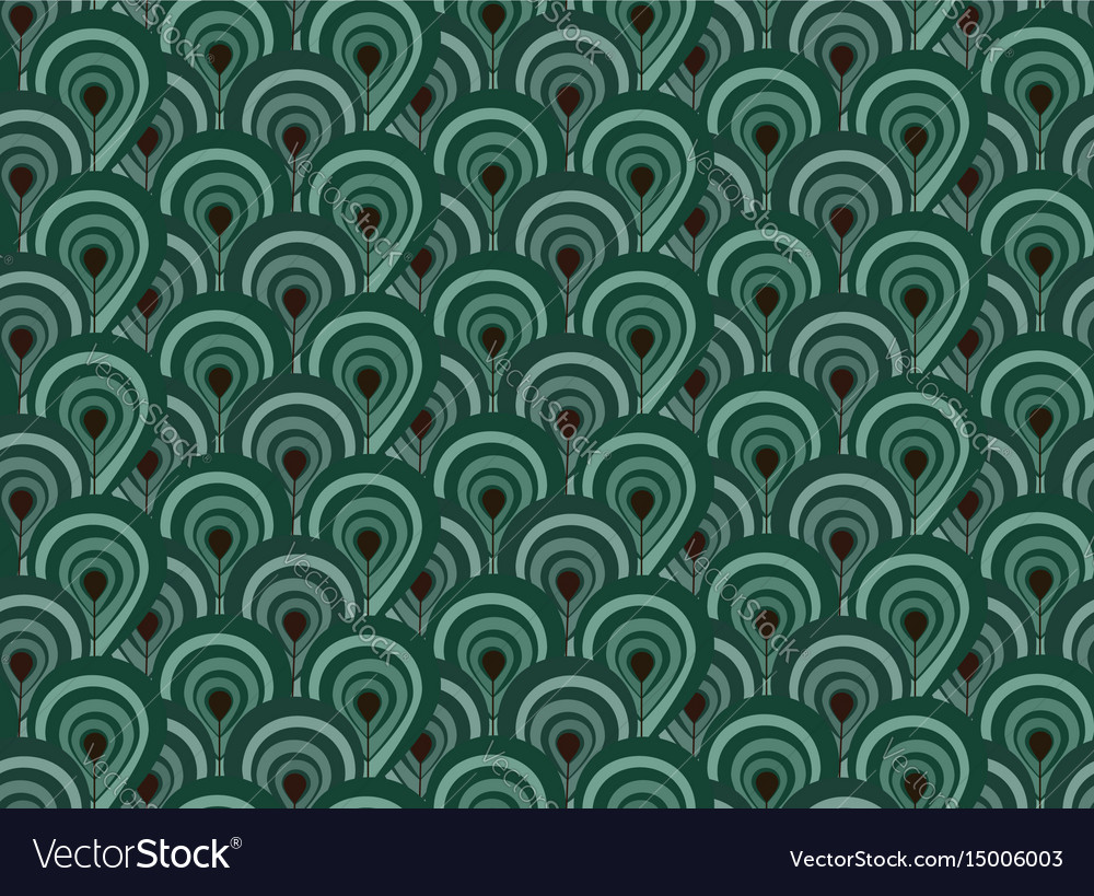 Surreal Peacock Pattern