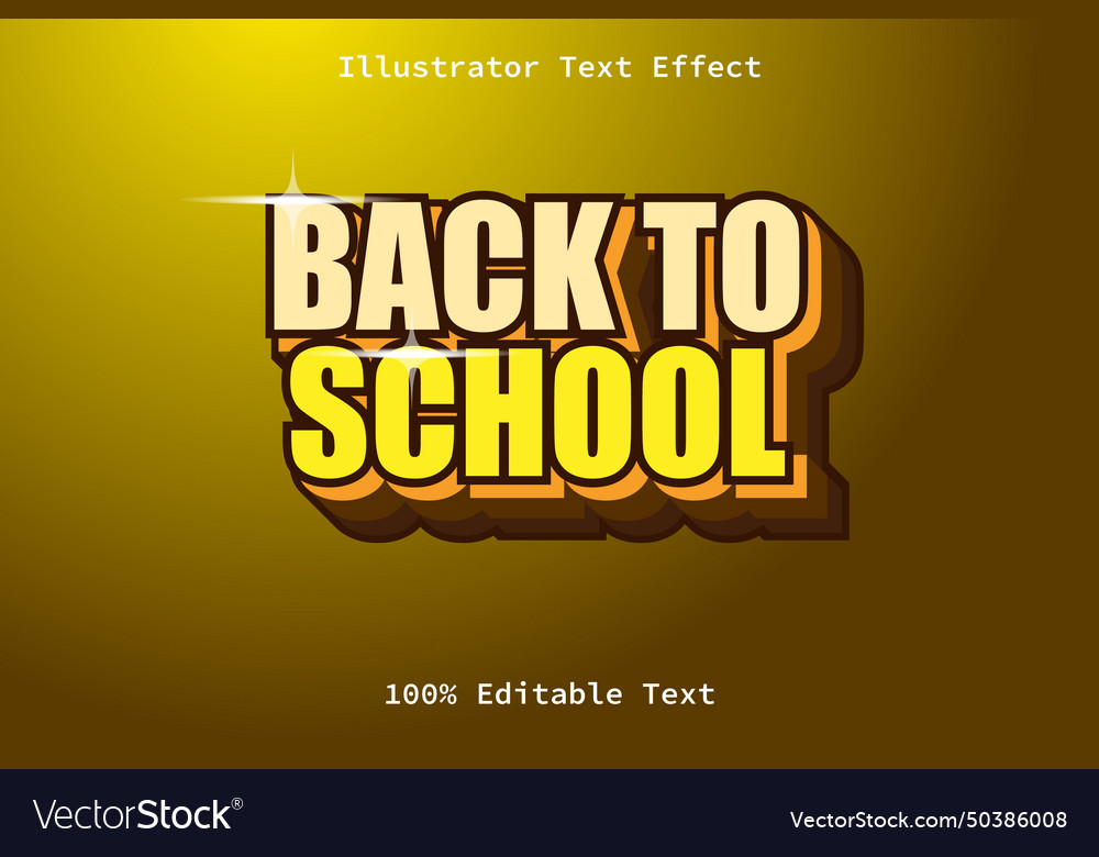 Back to school with modern game style editable