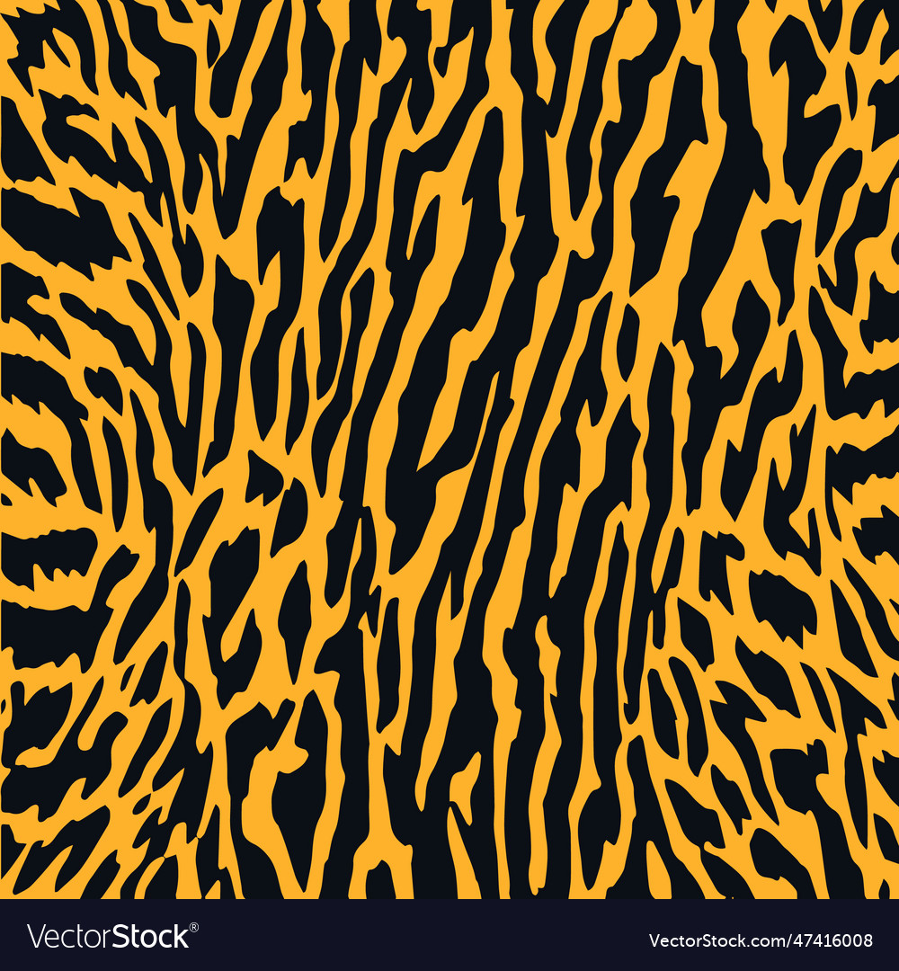 Seamless tiger pattern background