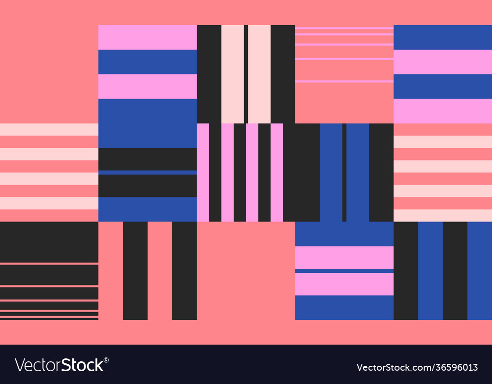 Abstract elements design vector image Abstract elements design