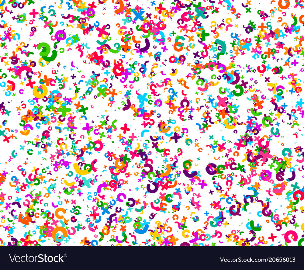 Abstract geometric pattern colored shapes vector image Abstract geometric pattern colored shapes