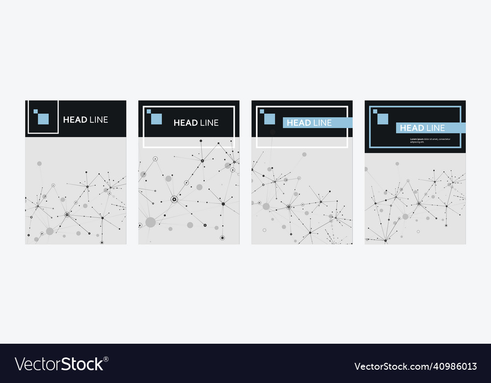 Chemist connection structure background vector image Chemist connection structure background